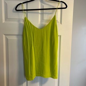 Something navy neon tank. Large
